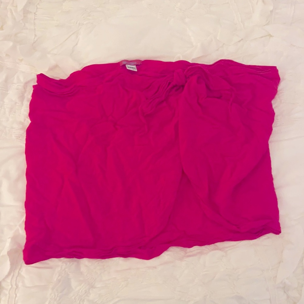 Pink ShuShi Bathing Suit Sarong S